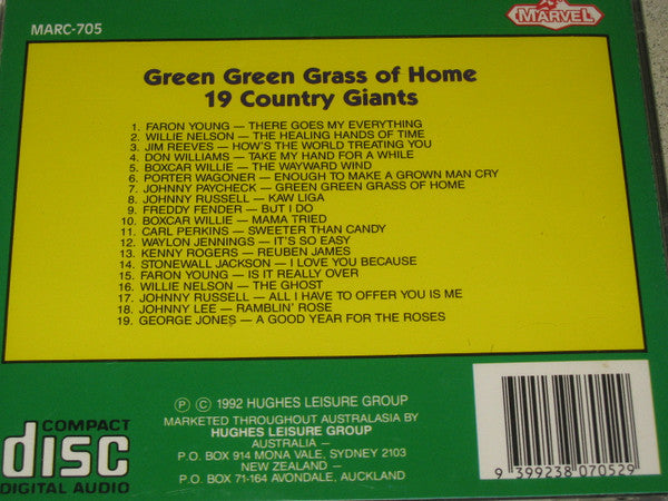 Various : Green Green Grass Of Home (CD, Comp)
