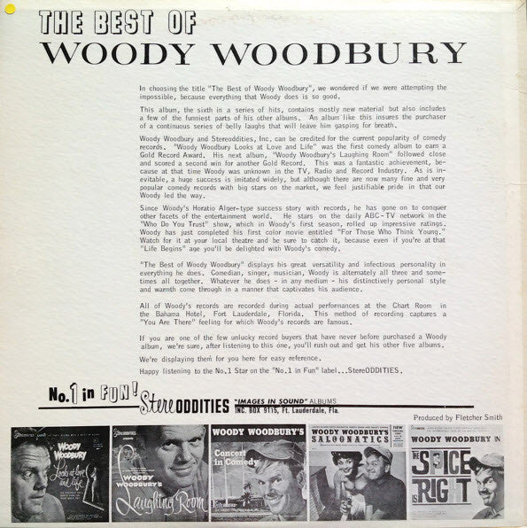 Woody Woodbury : The Best Of Woody Woodbury (LP)