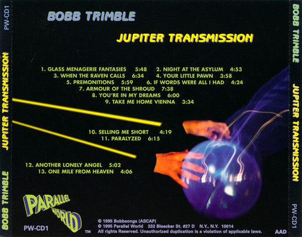Bobb Trimble : Jupiter Transmission (CD, Comp)