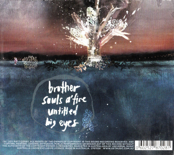 Matt Corby : Into The Flame (CD, EP)