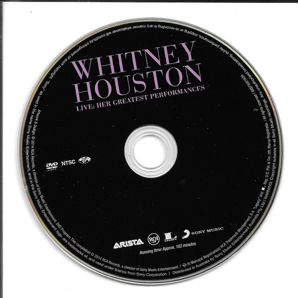 Whitney Houston : Live: Her Greatest Performances (DVD-V, NTSC, Reg)