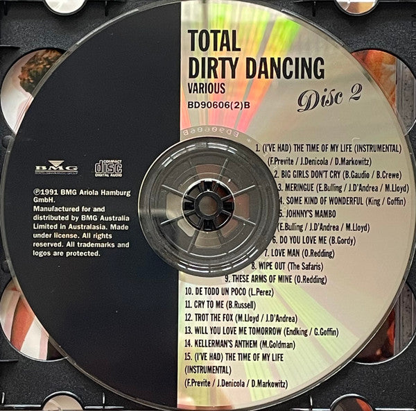 Various : Dirty Dancing Plus More Dirty Dancing (Original Soundtrack From The Vestron Motion Picture) (2xCD, Album + Comp, RE)