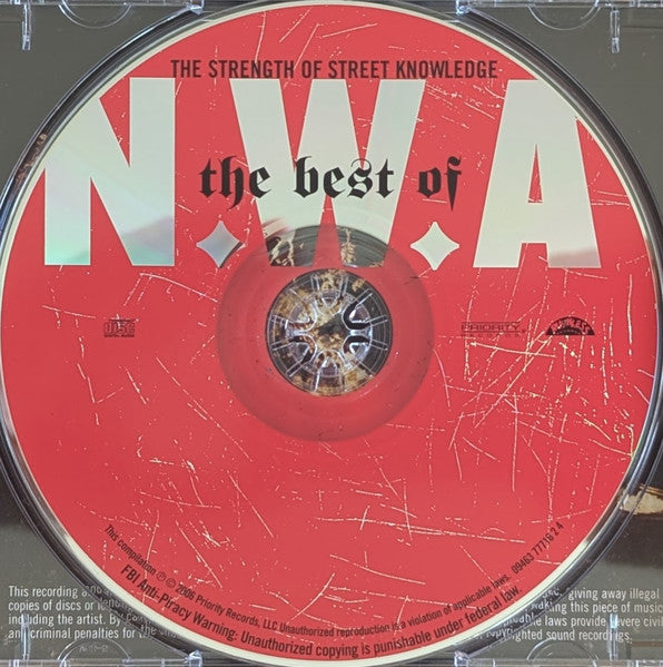 N.W.A* : The Best Of N.W.A "The Strength Of Street Knowledge" (CD, Comp)