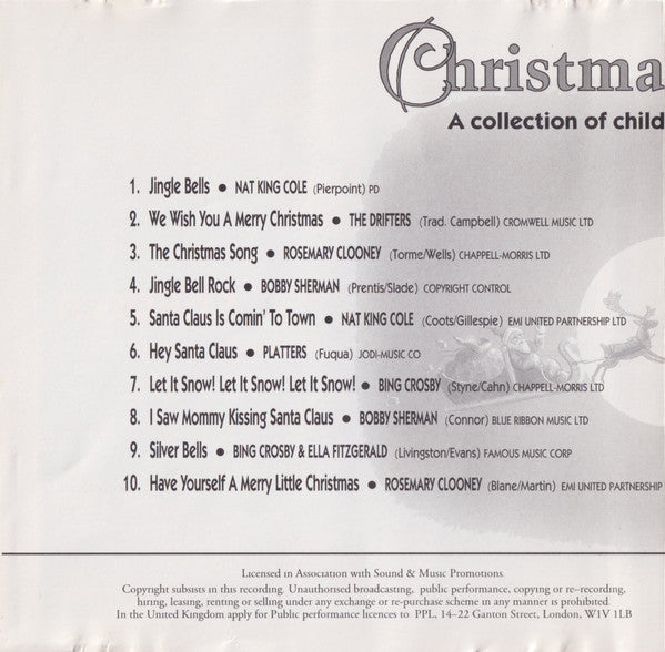 Various : Christmas For Children (CD, Comp)