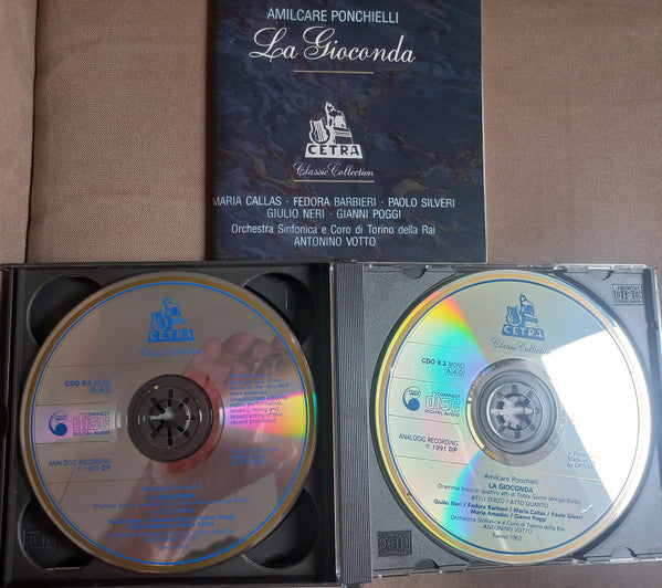 Amilcare Ponchielli : La Gioconda (3xCD, Album)