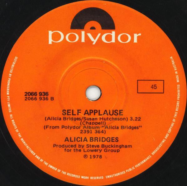 Alicia Bridges : I Love The Nightlife (Disco Round) (7", Single)