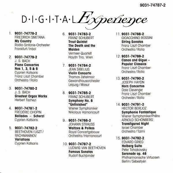 Ludwig van Beethoven, Rudolf Buchbinder : Piano Sonatas (Mondschein = Moonlight = Clair De Lune · Appassionata · Pathétique · Waldstein) (CD)