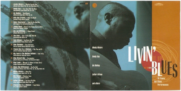Various : Livin' It Up With The Blues (CD, Comp)