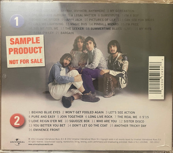 The Who : The Ultimate Collection (2xCD, Comp, RM)