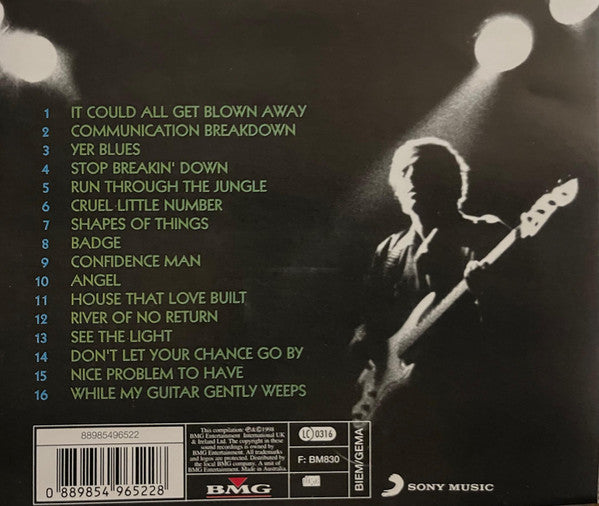 The Jeff Healey Band : The Very Best Of (CD, Comp, RE)