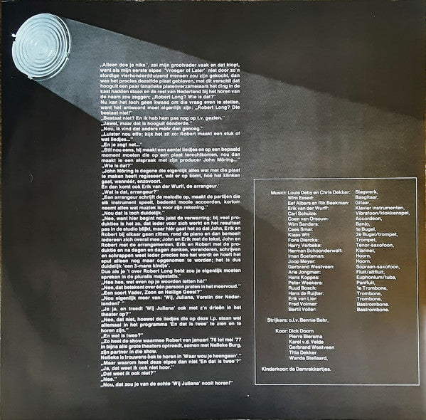 Robert Long : Levenslang (LP, Album, RP, Edi)