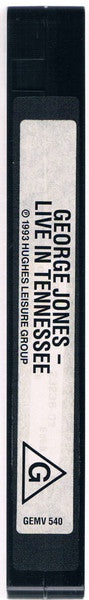 George Jones (2) : Live In Tennessee (VHS, PAL)