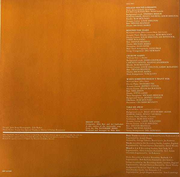 Art Garfunkel : Fate For Breakfast (LP, Album)