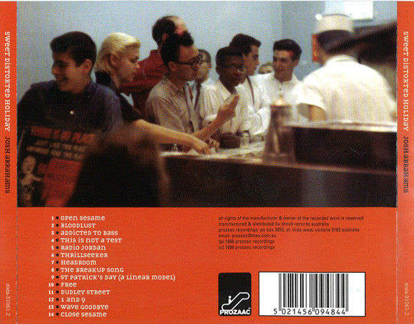 Josh Abrahams : Sweet Distorted Holiday (CD, Album)