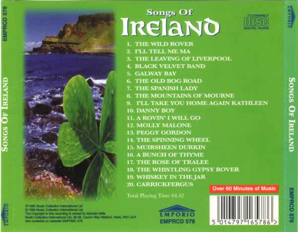 The Evergreens (3) : Songs Of Ireland (CD, Album)