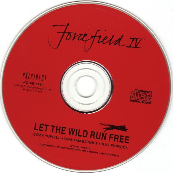 Forcefield IV* : Let The Wild Run Free (CD, Album)