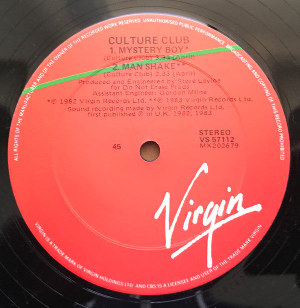 Culture Club : Church Of The Poison Mind (12", Single)