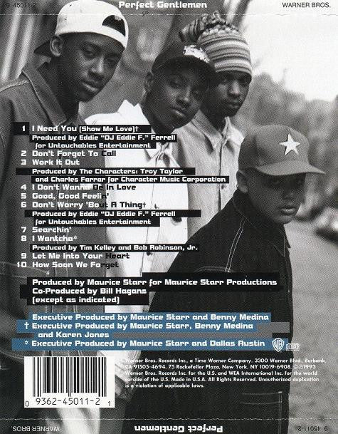Perfect Gentlemen : PG (CD, Album, SRC)