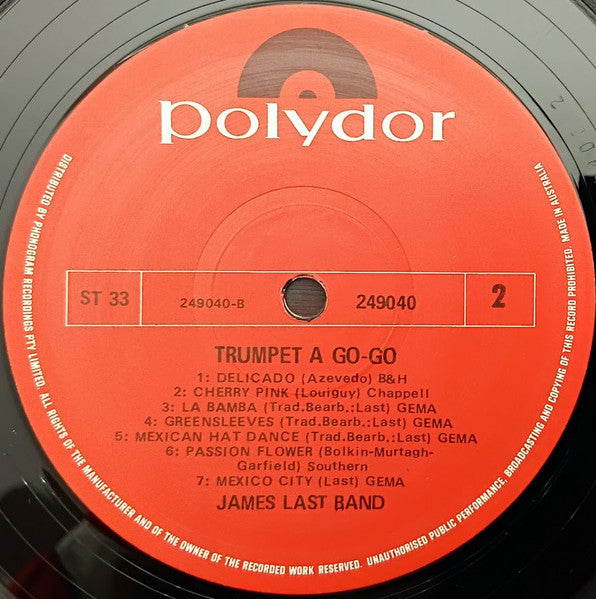 James Last : Trumpet À Gogo (LP)