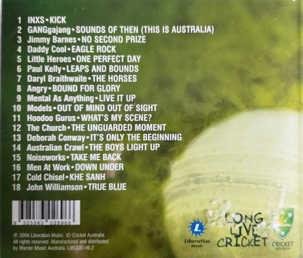 Various : Cricket Anthems (Volume 1) (CD, Comp)