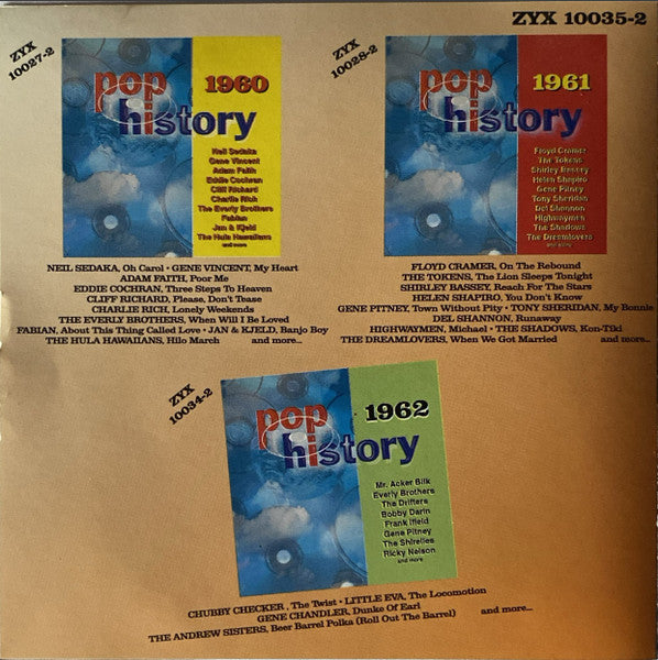 Various : Pop History 1963 (CD, Comp)