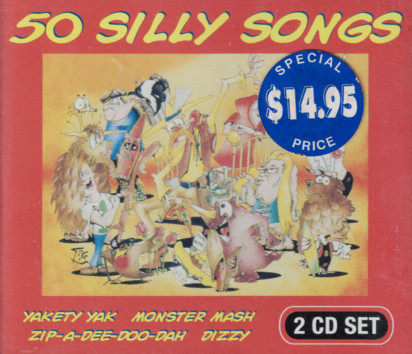 Various : 50 Silly Songs (2xCD, Comp)