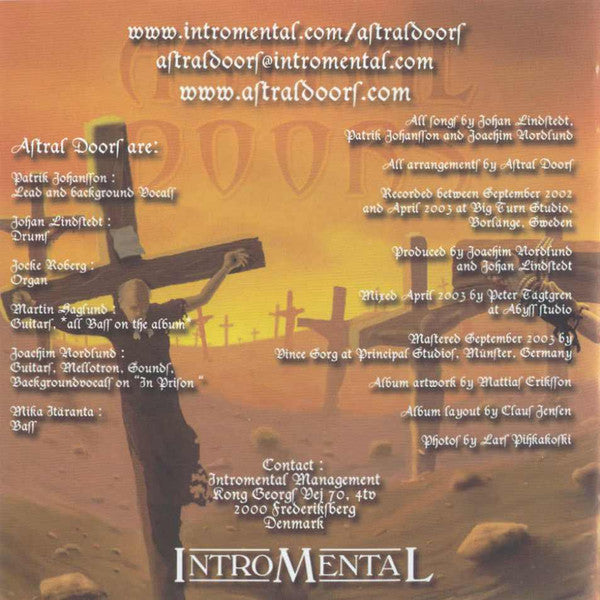 Astral Doors : Of The Son And The Father (CD, Album)