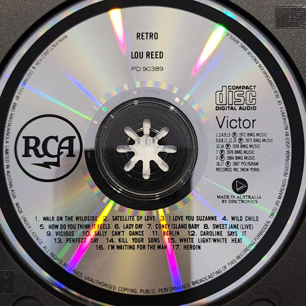 Lou Reed : Retro (CD, Comp)