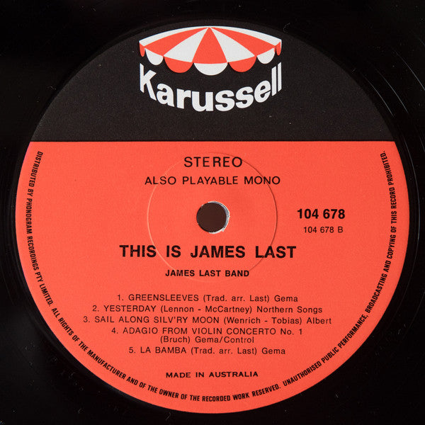 James Last : This Is James Last (LP, Album)