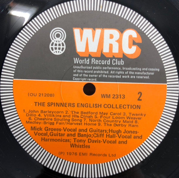 The Spinners : English Collection (LP, Album, Club)
