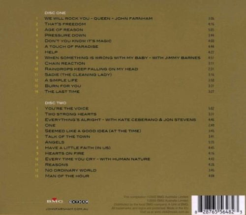 John Farnham : One Voice - The Greatest Hits (2xCD, Comp)