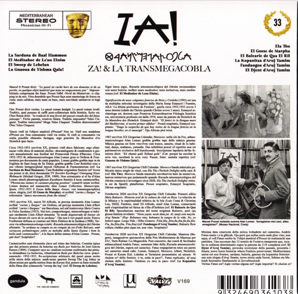 ZA! : ZA! & la TransMegaCobla (CD, Album, Car)
