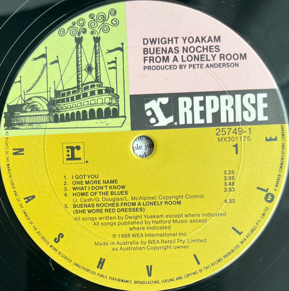 Dwight Yoakam : Buenas Noches From A Lonely Room (LP, Album)