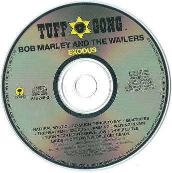 Bob Marley & The Wailers : Exodus (CD, Album, RE, RM)