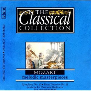 Wolfgang Amadeus Mozart : Melodic Masterpieces (CD)