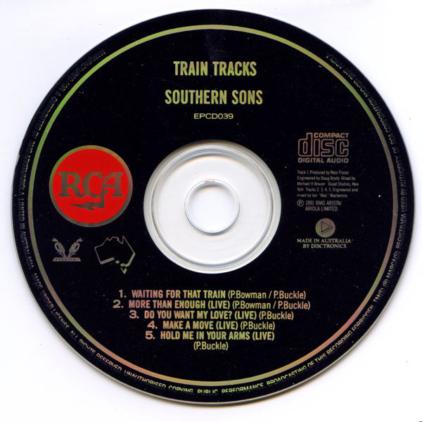 Southern Sons (2) : Train Tracks (CD, EP, Ltd)