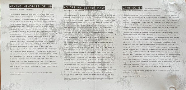 Keith Urban : Making Memories Of Us (CD, Single, Copy Prot.)