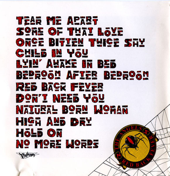 The Angels : Red Back Fever (CD, Album)