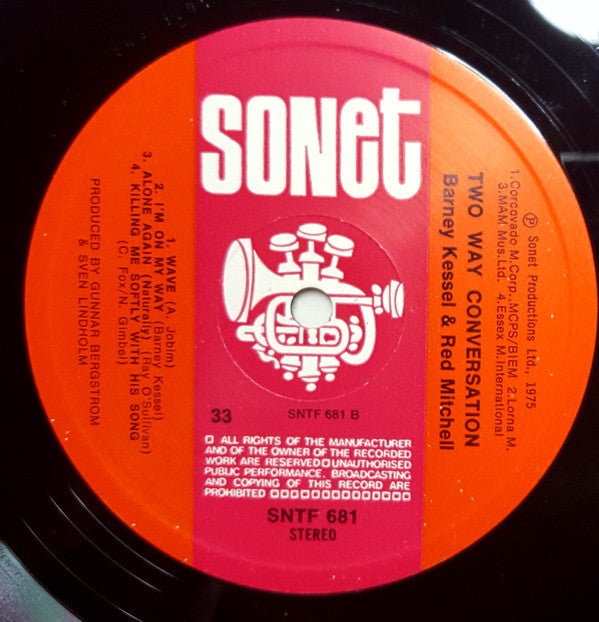 Barney Kessel & Red Mitchell : Two Way Conversation (LP, Album)