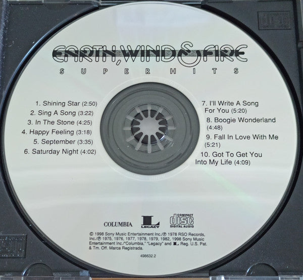 Earth, Wind & Fire : Super Hits (CD, Comp)