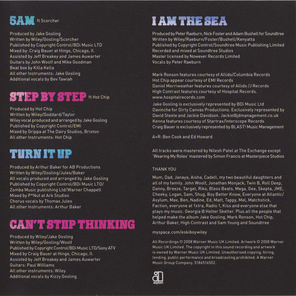 Wiley (2) : See Clear Now (CD, Album)