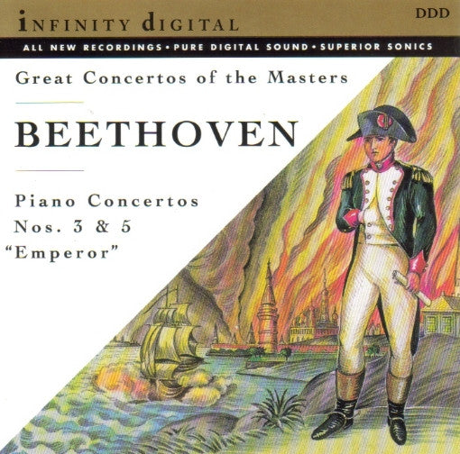 Ludwig Van Beethoven : Piano Concertos Nos. 3 & 5 "Emperor" (CD, Album)