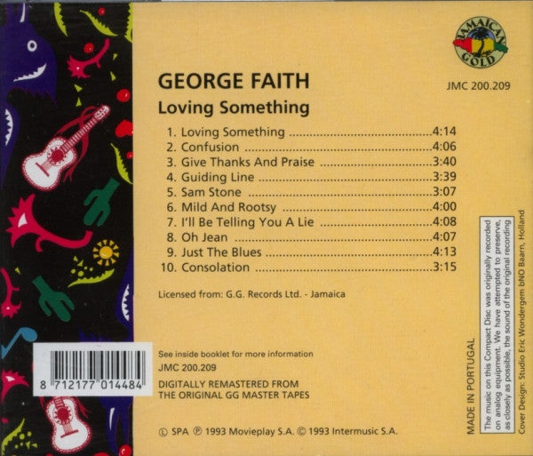 George Faith : Loving Something (CD, Album, RE)