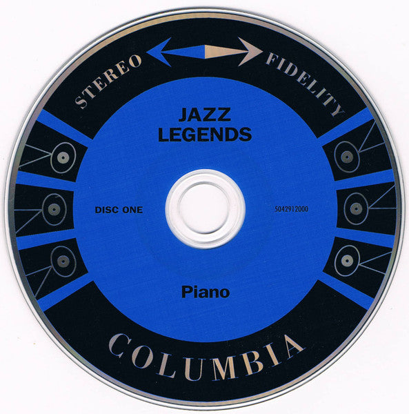 Various : Jazz Legends - Piano (2xCD, Comp)