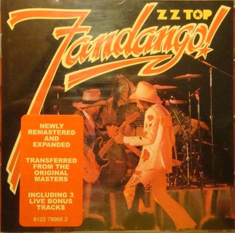 ZZ Top : Fandango! (CD, Album, RE, RM)