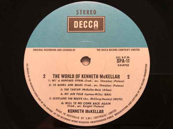 Kenneth McKellar : The World Of Kenneth McKellar (LP, Comp)