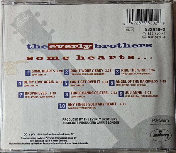Everly Brothers : Some Hearts... (CD, Album)