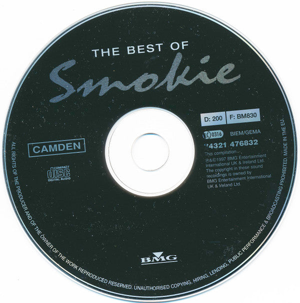 Smokie : The Best Of Smokie (CD, Comp)
