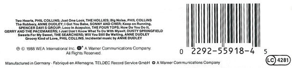 Various : Buster (Original Motion Picture Soundtrack) (Cass, Comp)