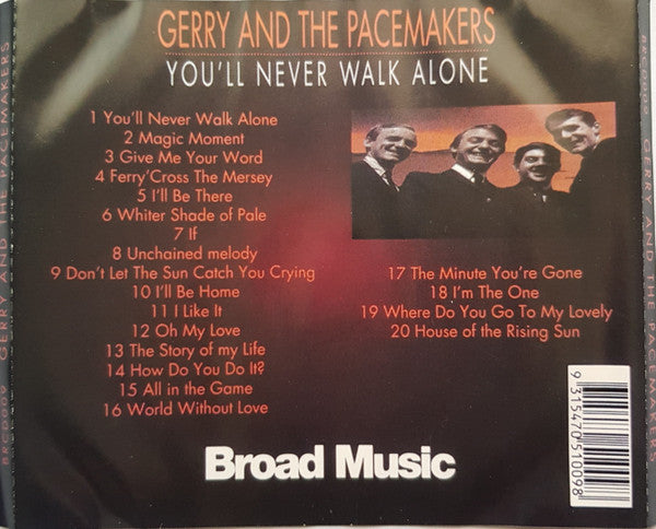 Gerry & The Pacemakers : You'll Never Walk Alone (CD, Album)
